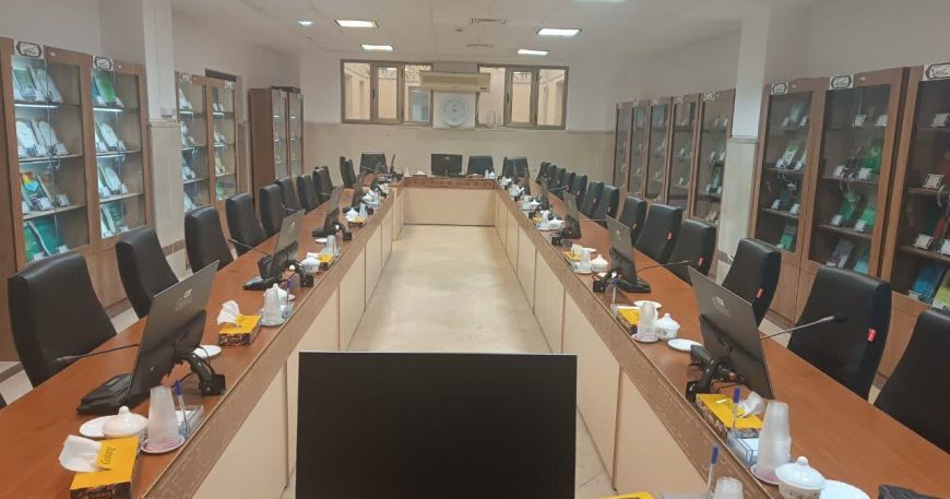 گزارش تصویری: سالن جلسات معاونت آموزش در ساختمان ستادی تجهیز شد